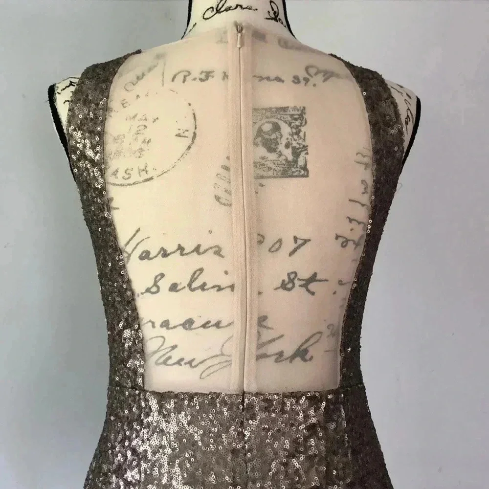 Aqua Dresses Sequin Shift Dress - Picture 6 of 8